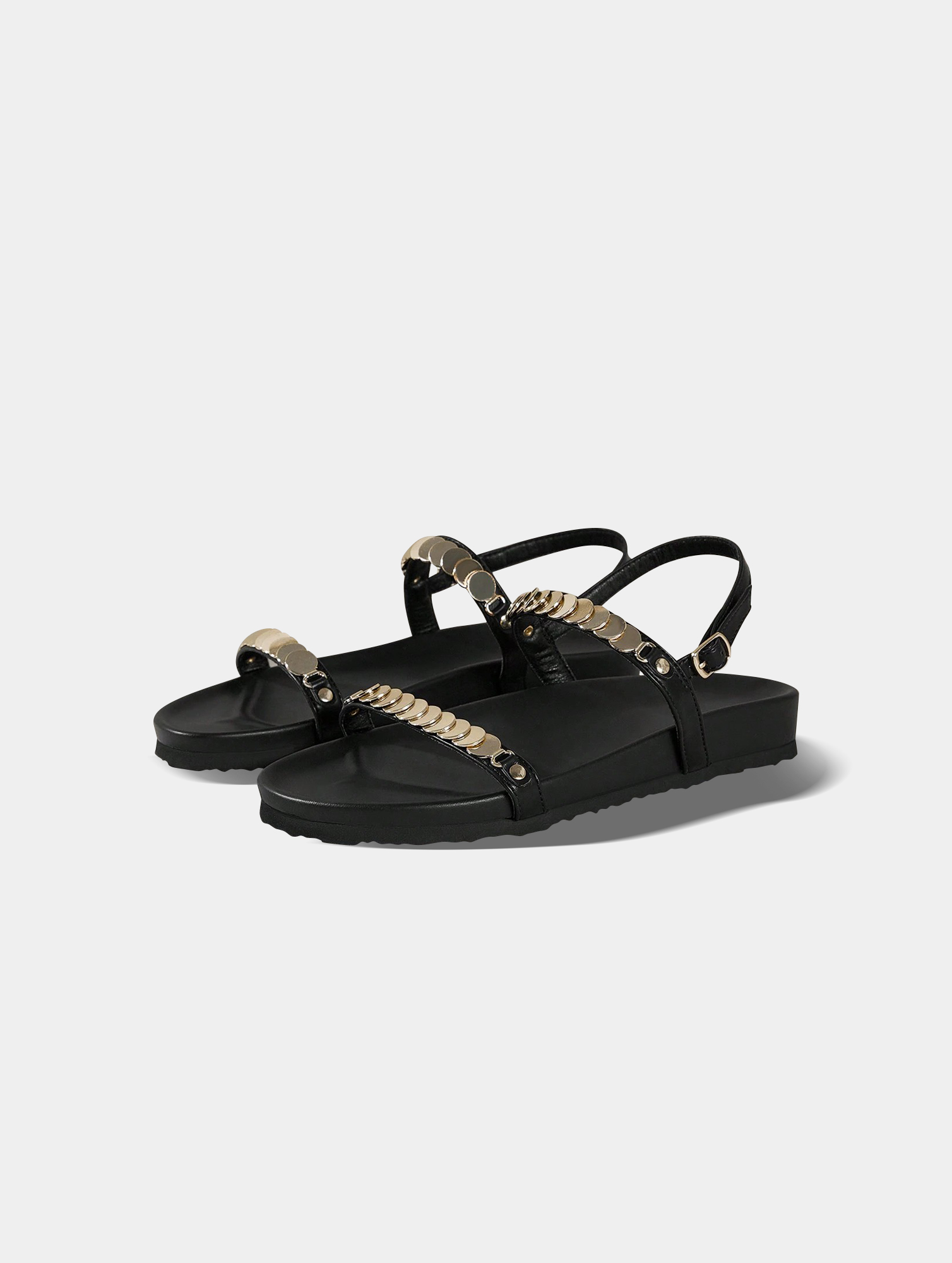 Womens-Open-Toe-Lace-Up-Flat-Sandals-3.jpg Women's Open-Toe Lace-Up Flat Sandals - Adjustable Fit, Casual - Image 3