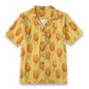 Xerochrysum Golden Bloom Bright Floral Island Shirt