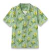 Yellow Archangel Green Botanical Hawaiian Shirt