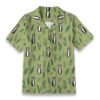 Indri Lemur Olive Jungle Tropical Beach Shirt